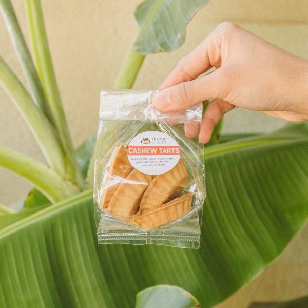 cashew tarts in a 5pc bag